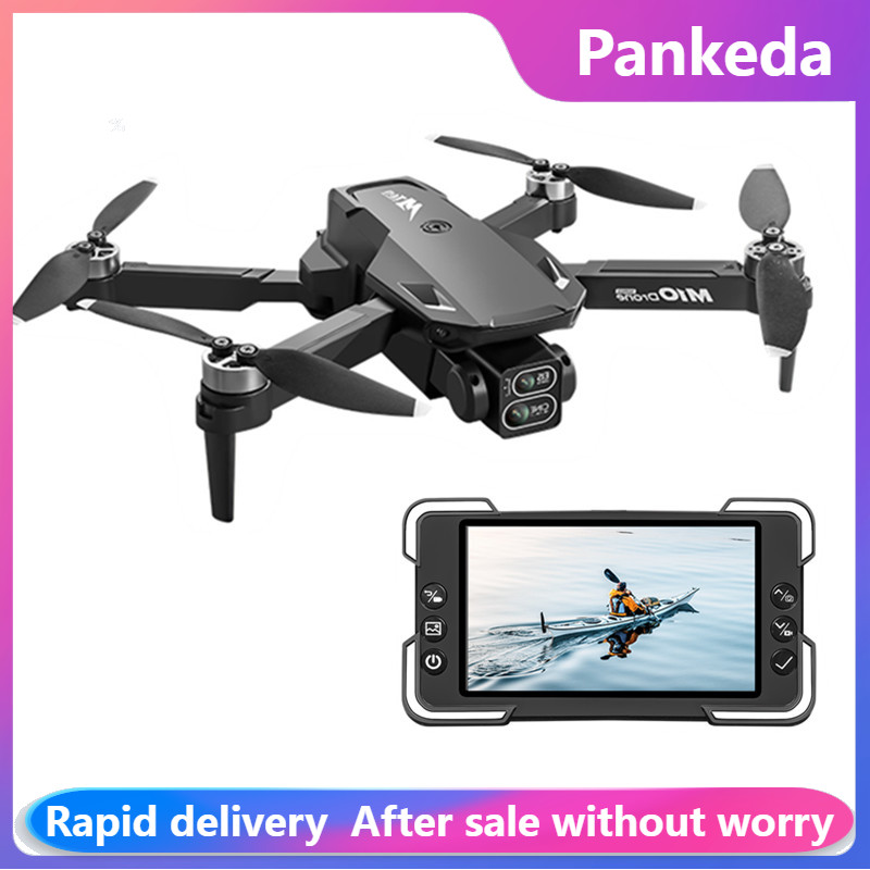 Drone Cinematic - M10 Kamera Drone'u Ekranlı Uzaktan Kumanda,