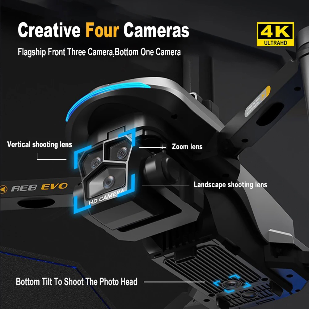 AE8 EVO Drone 4K Profesyonel 5 - Drone Photogrammetry incelemesi ve fiyatı