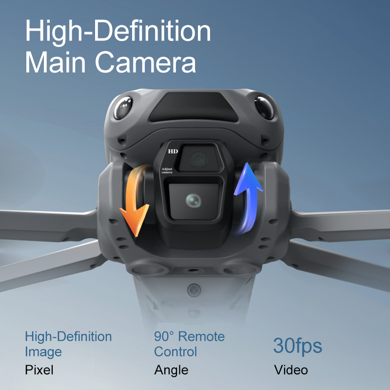 Yeni LF682 Drone 8K Çift Kamer - Drone Photogrammetry incelemesi ve fiyatı